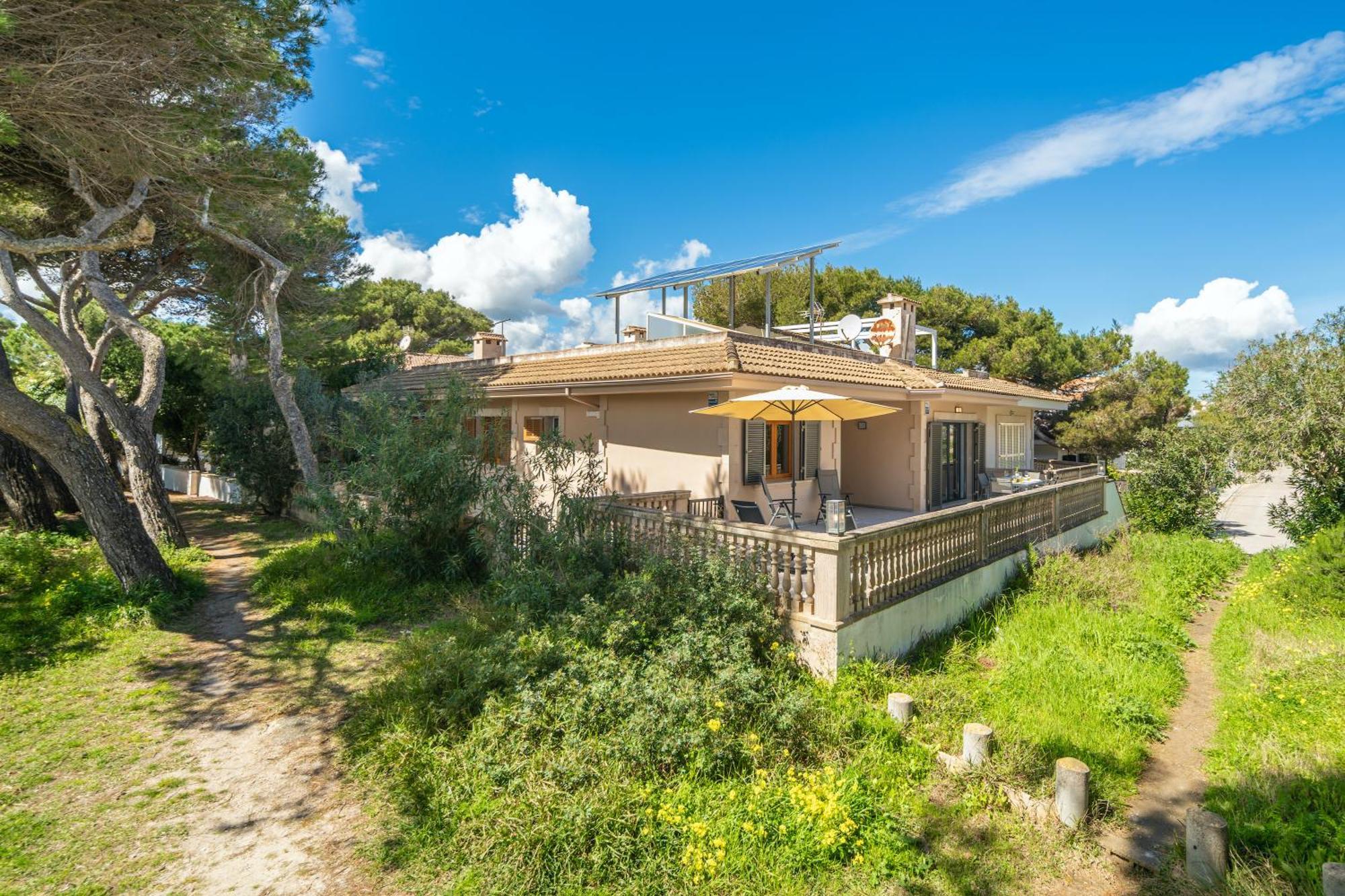 Villa Can Canta Natura Park House At Platja De Muro Beach Exterior photo